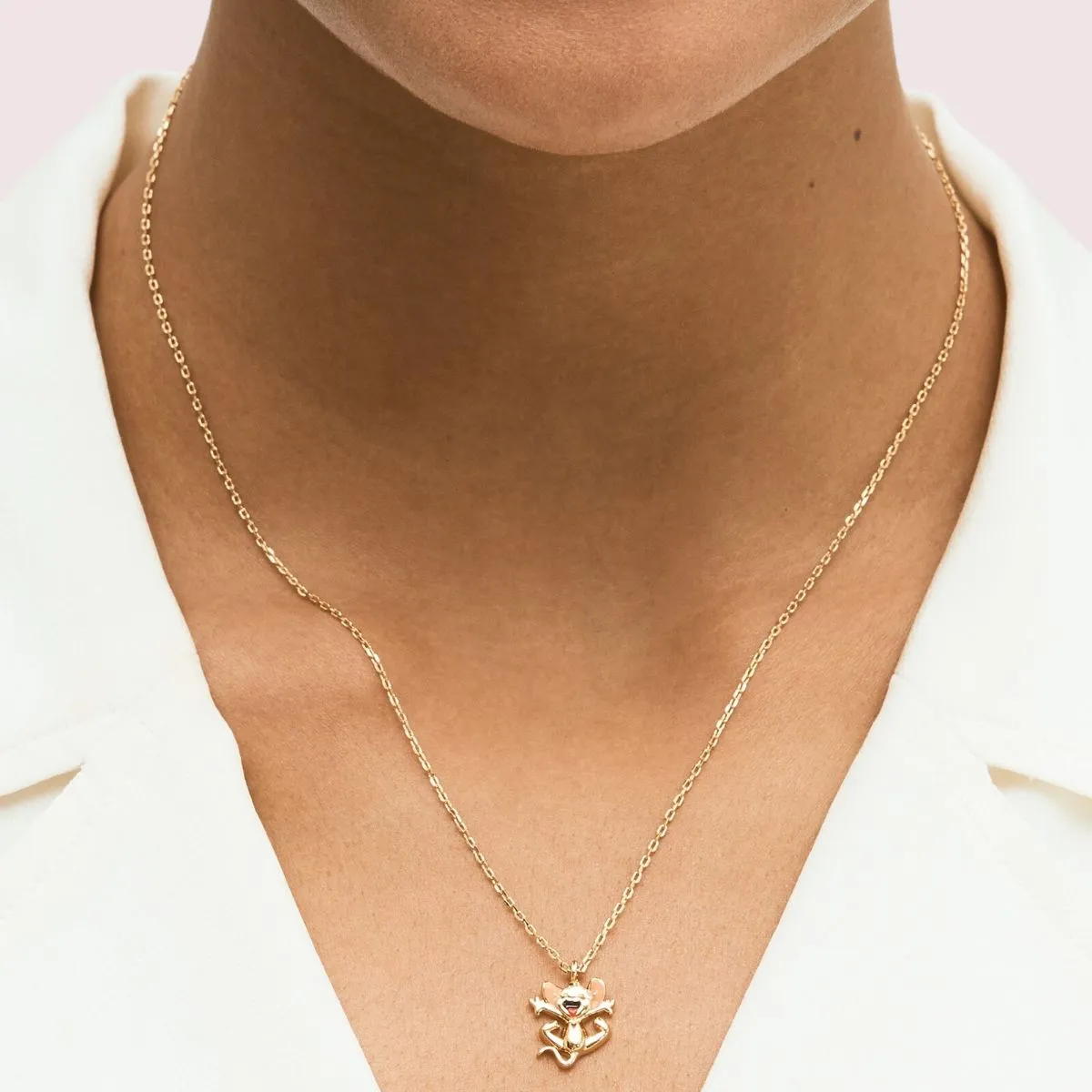 Tom and Jerry Mini Pendant Necklace