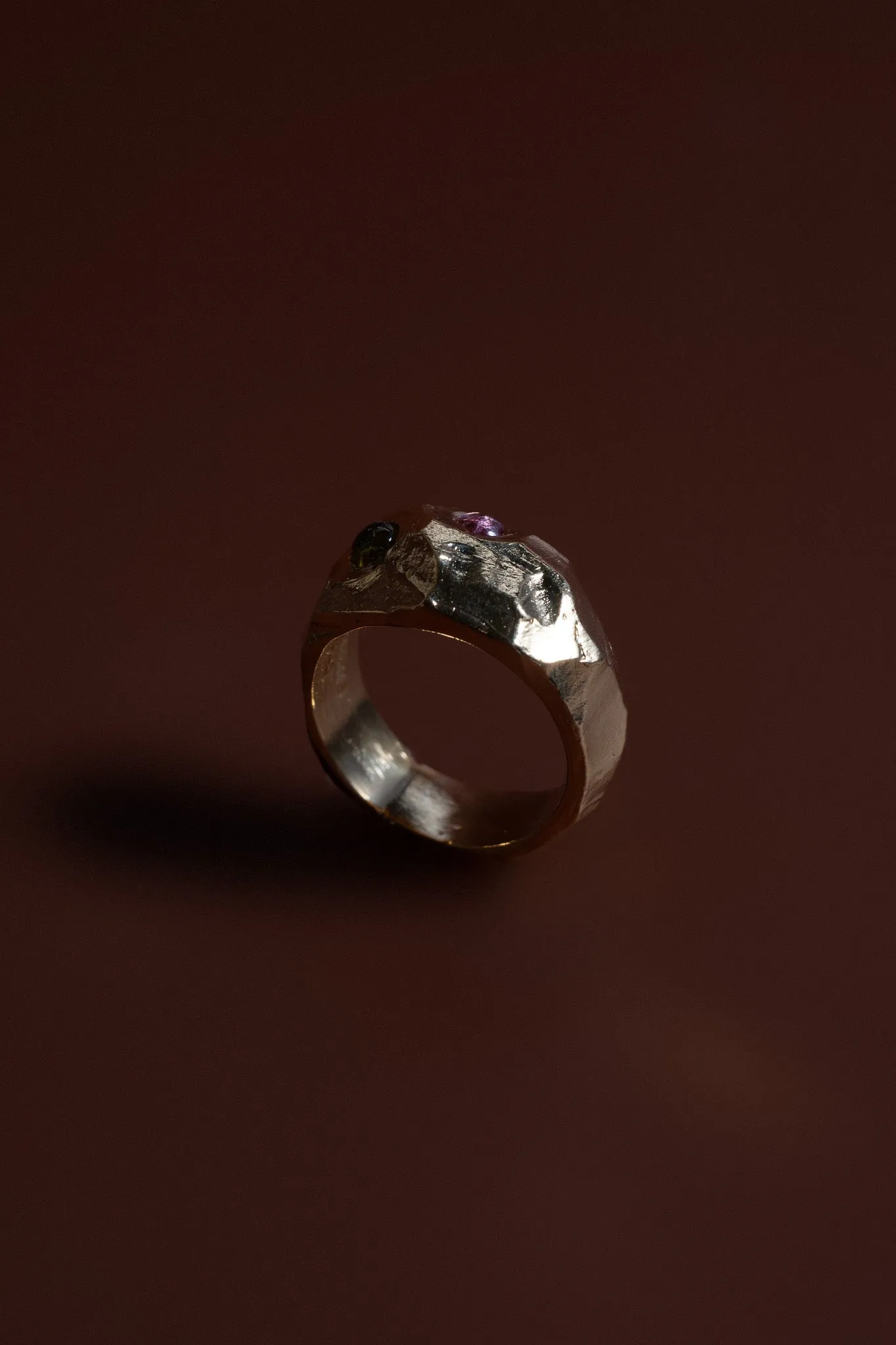 Tourmaline Rock Ring