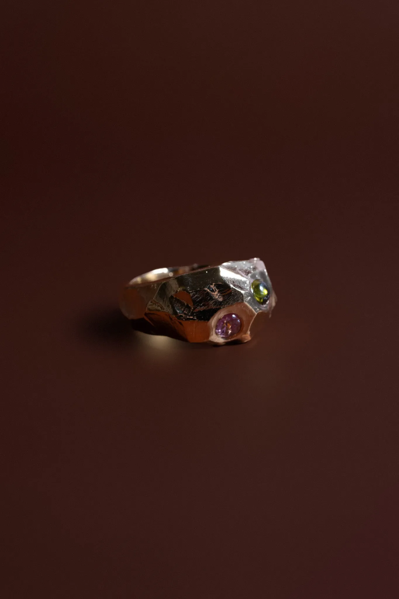 Tourmaline Rock Ring