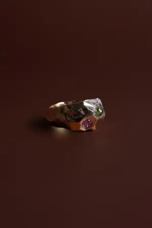 Tourmaline Rock Ring