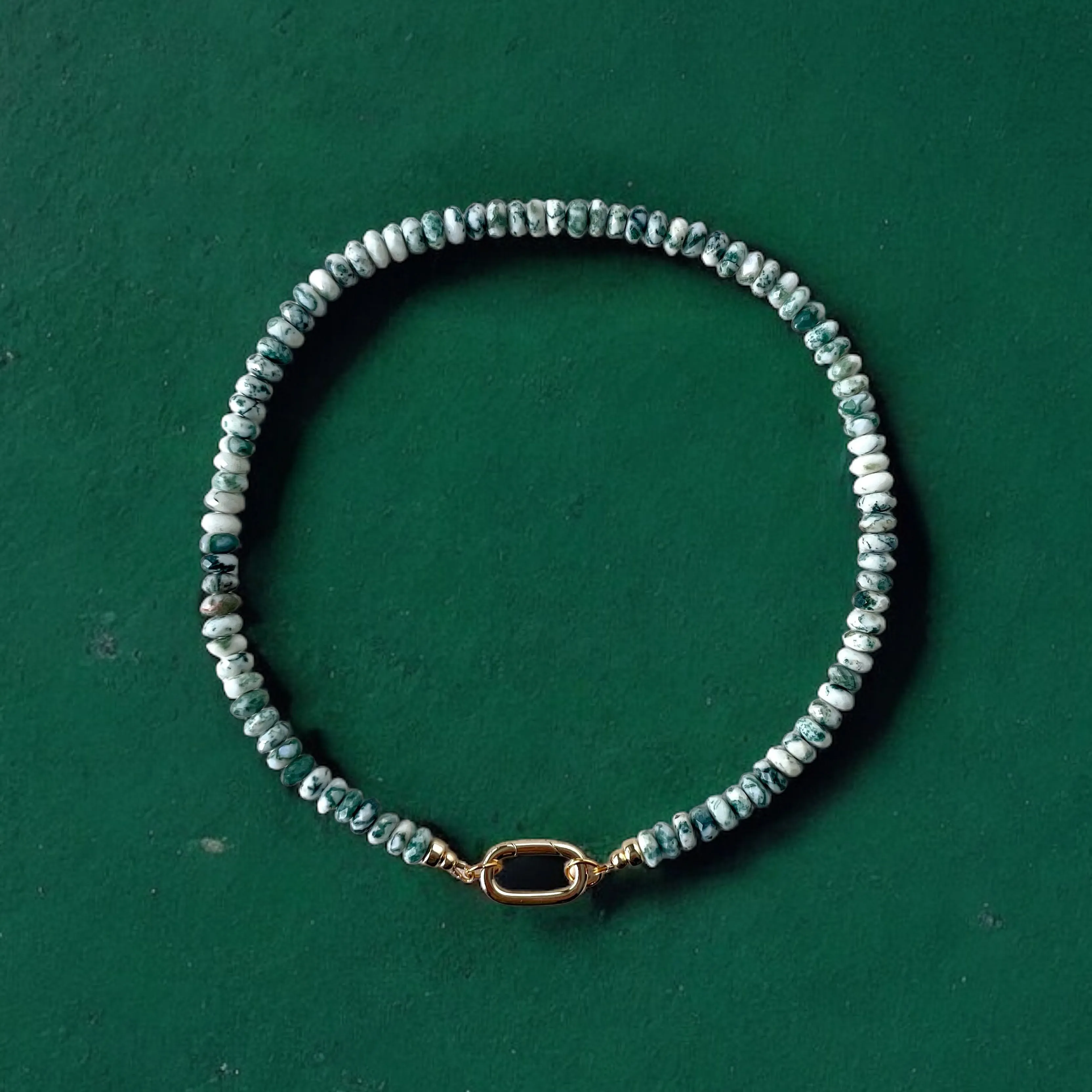 Tree Jasper 'Nature Vibes' Gemstone Necklace