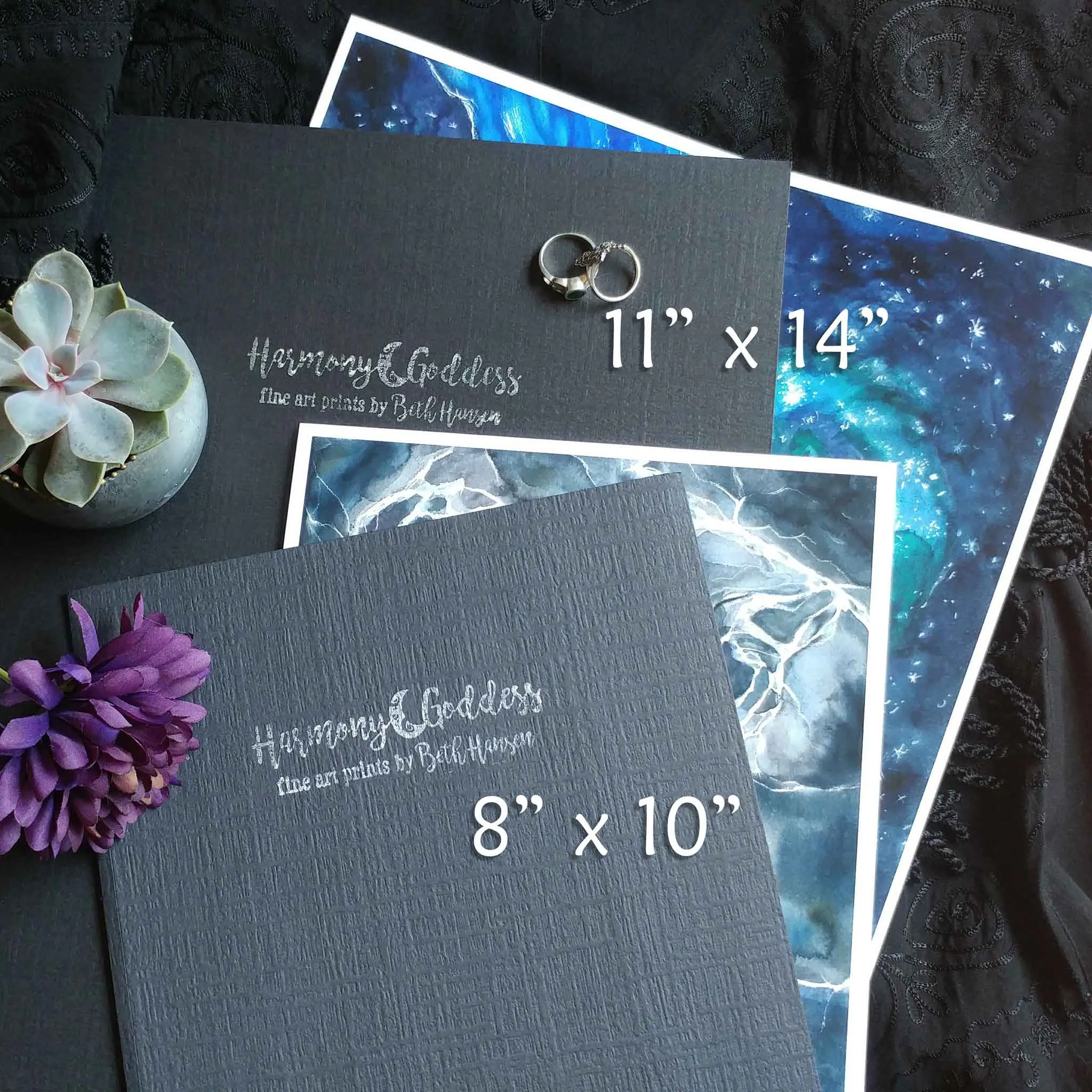 Trillium Goddess Art Print