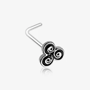 Trilogy Filigree Icon L-Shaped Nose Ring
