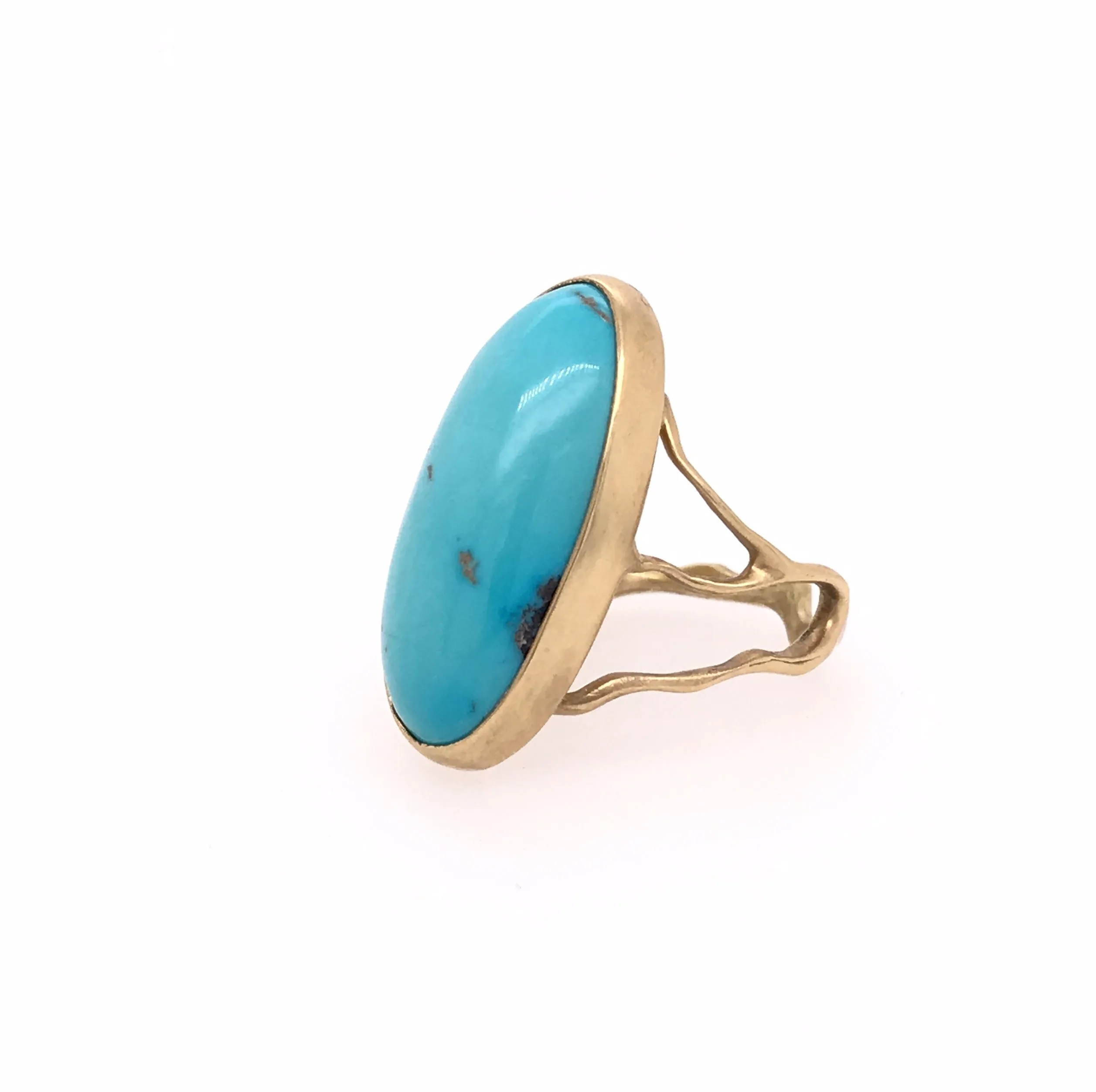 Turquoise Branch Ring