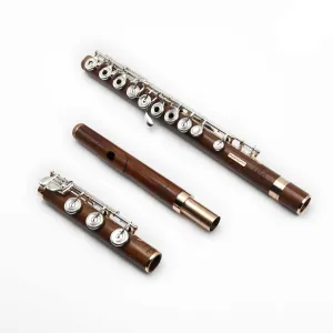 Verne Q. Powell Handmade Custom Flute Légende in Mopane Wood - New