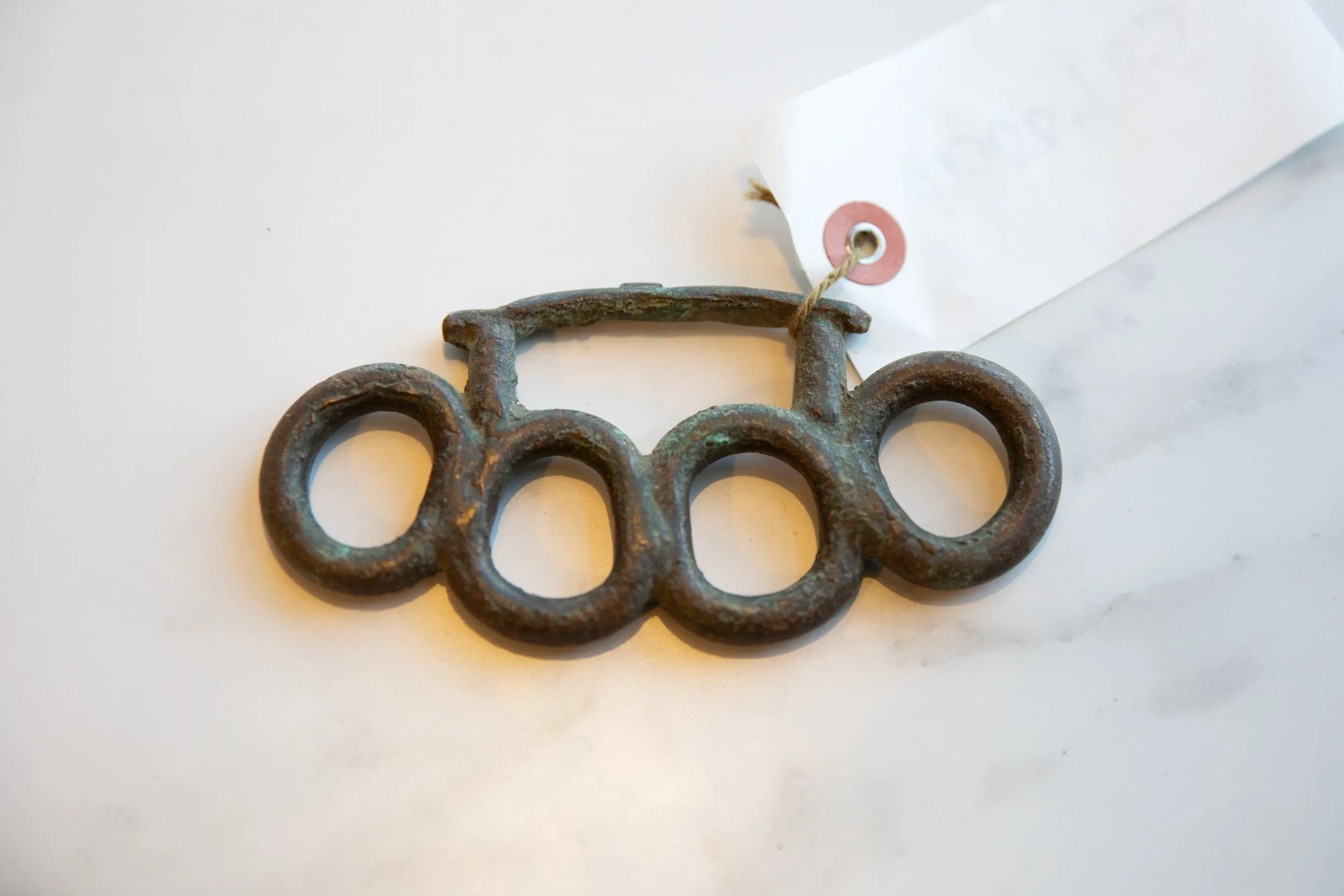 Vintage African Bronze Knuckles