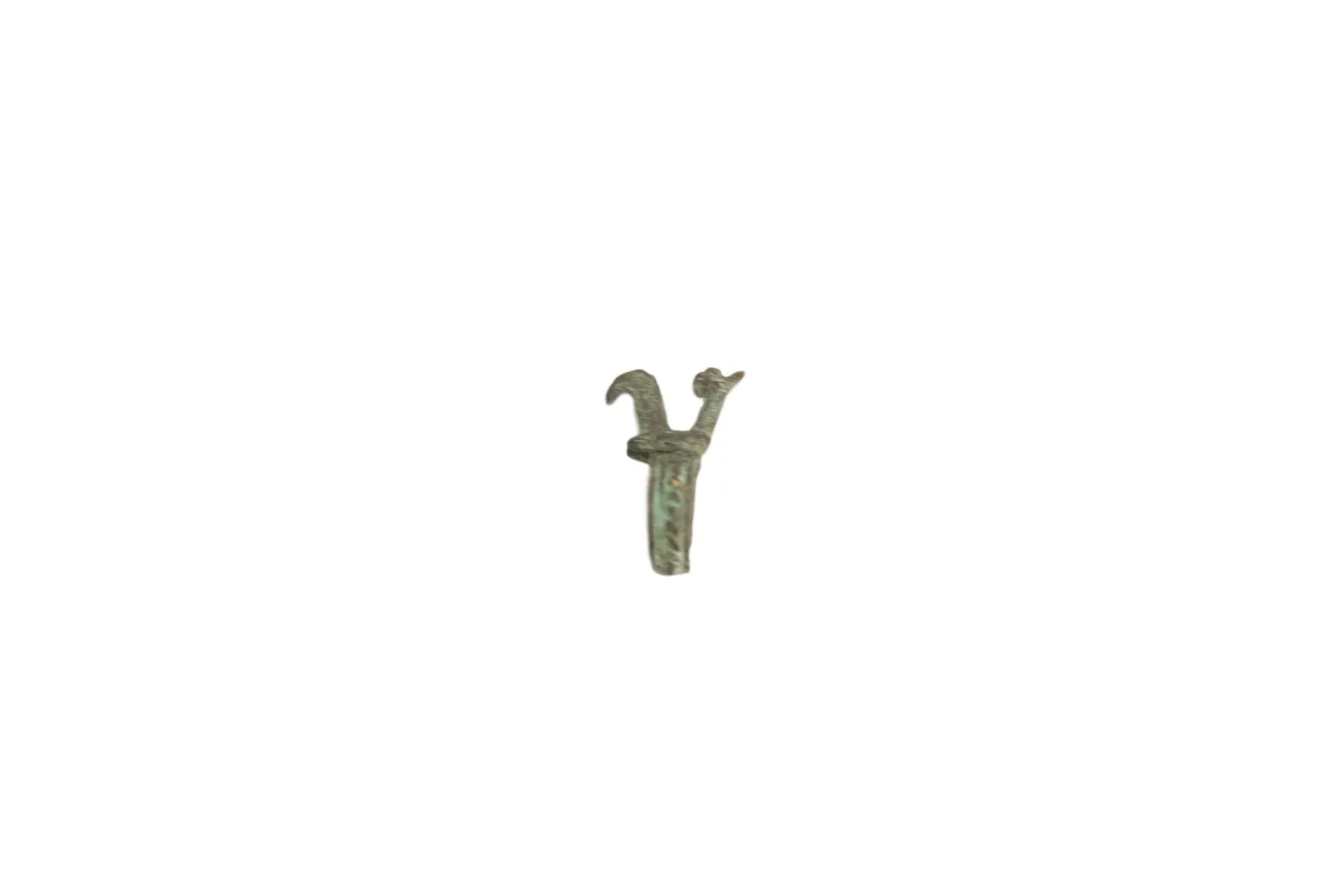 Vintage African Bronze Large Rooster Ring