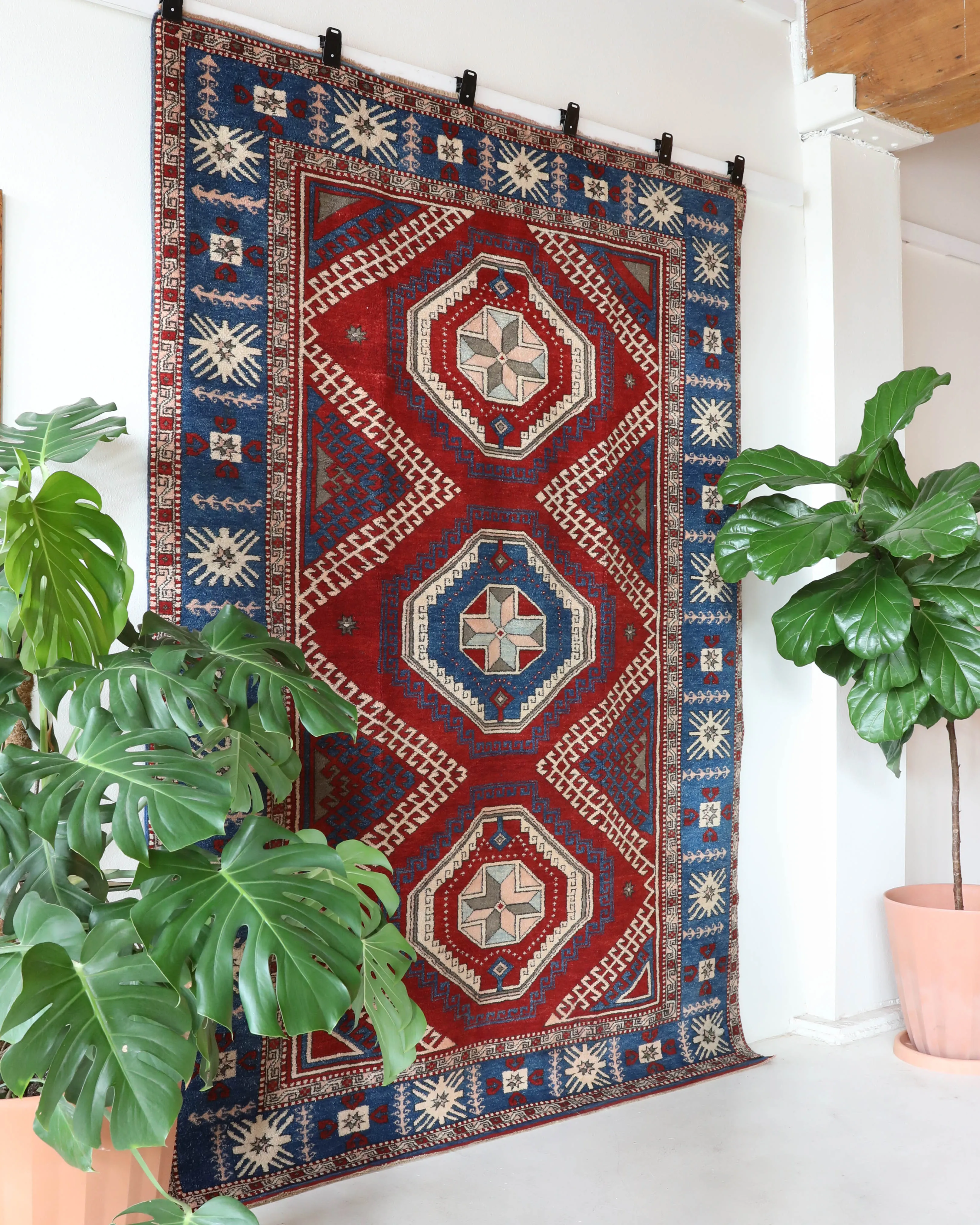 Vintage Canakkale Rug 6'8"x9'2"