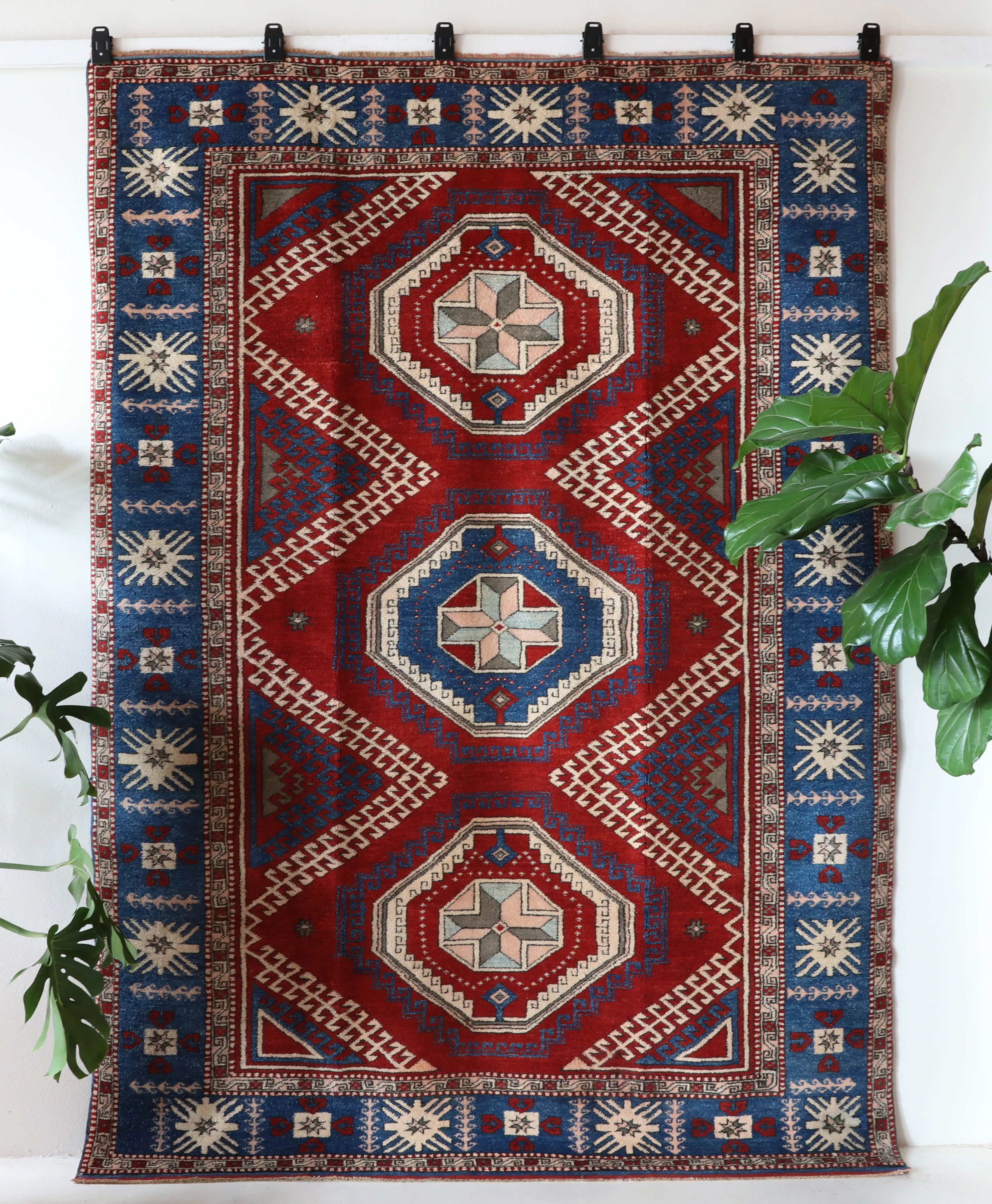 Vintage Canakkale Rug 6'8"x9'2"
