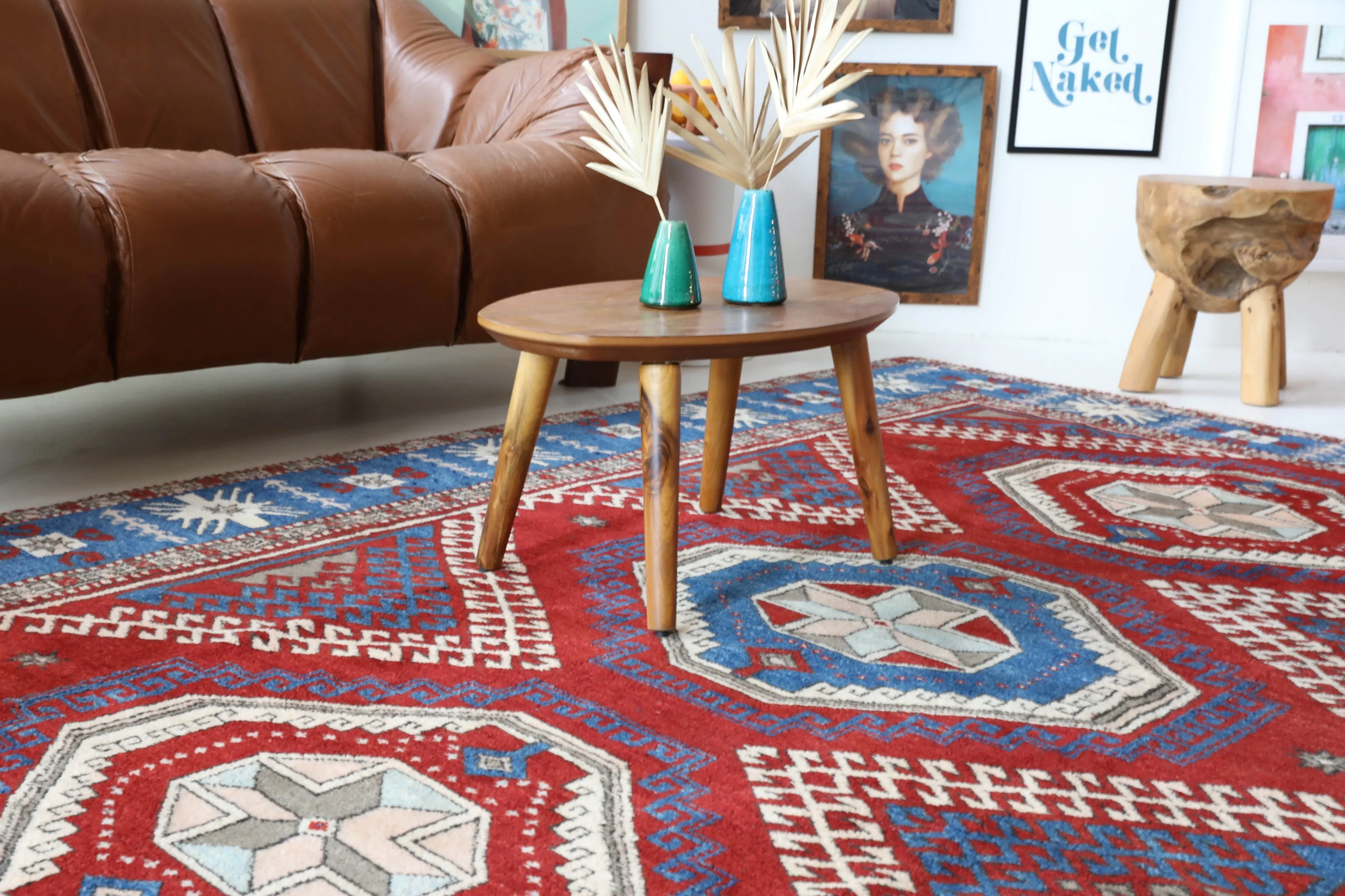Vintage Canakkale Rug 6'8"x9'2"