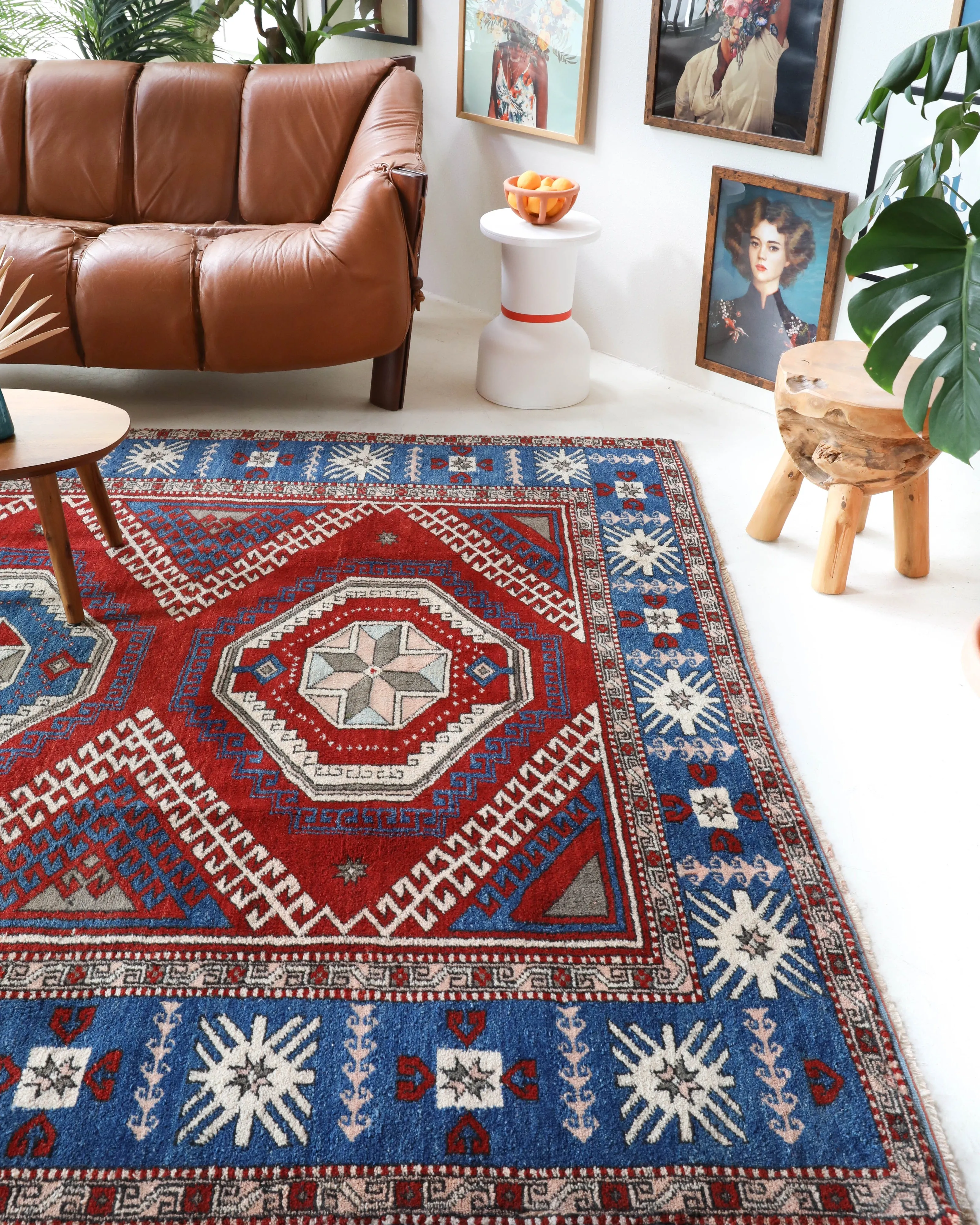 Vintage Canakkale Rug 6'8"x9'2"