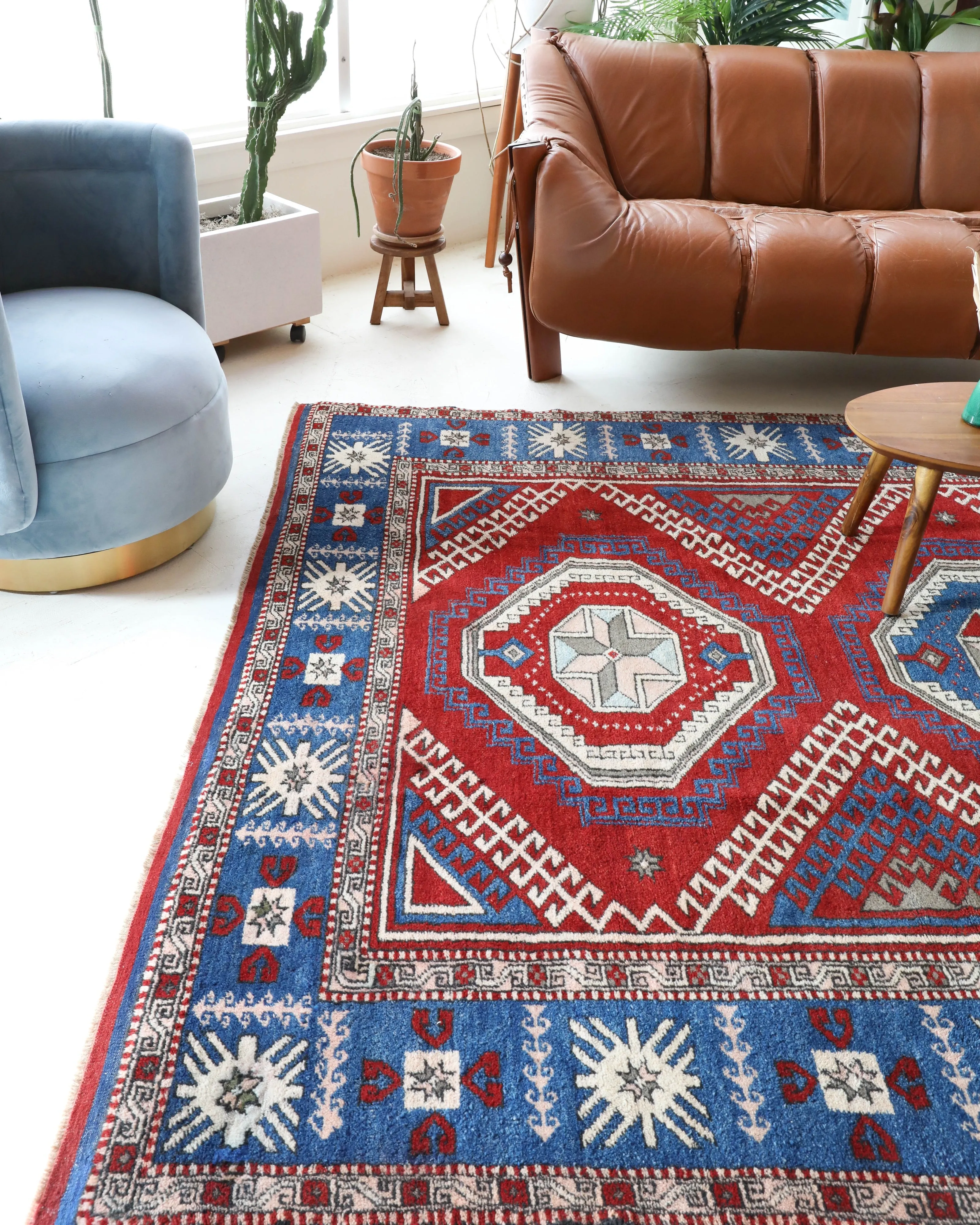Vintage Canakkale Rug 6'8"x9'2"