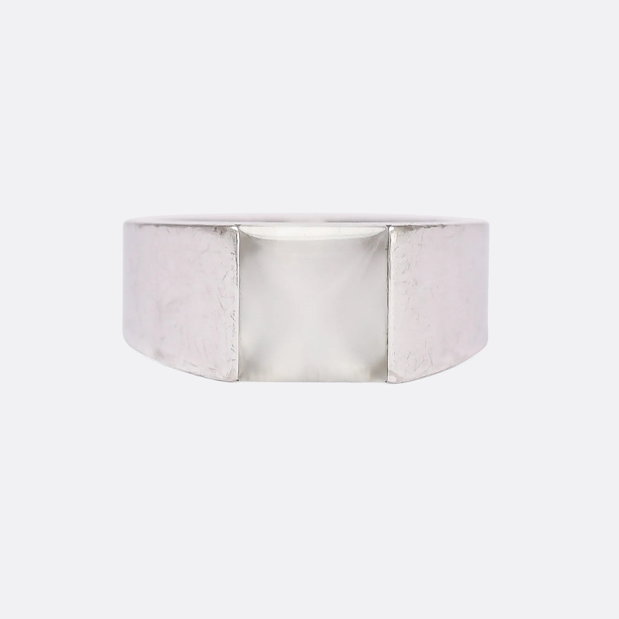 Vintage Cartier Moonstone Signet Ring