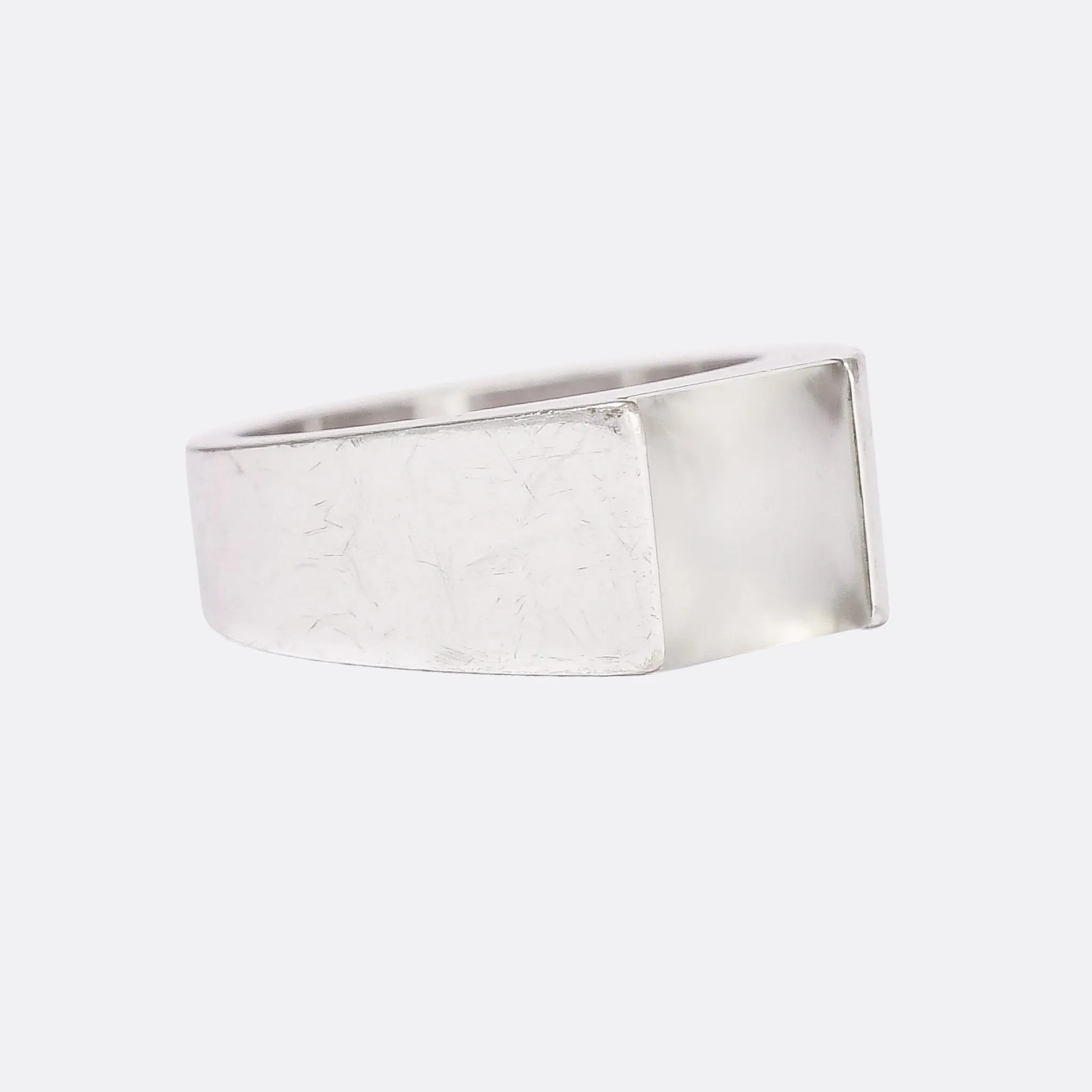 Vintage Cartier Moonstone Signet Ring