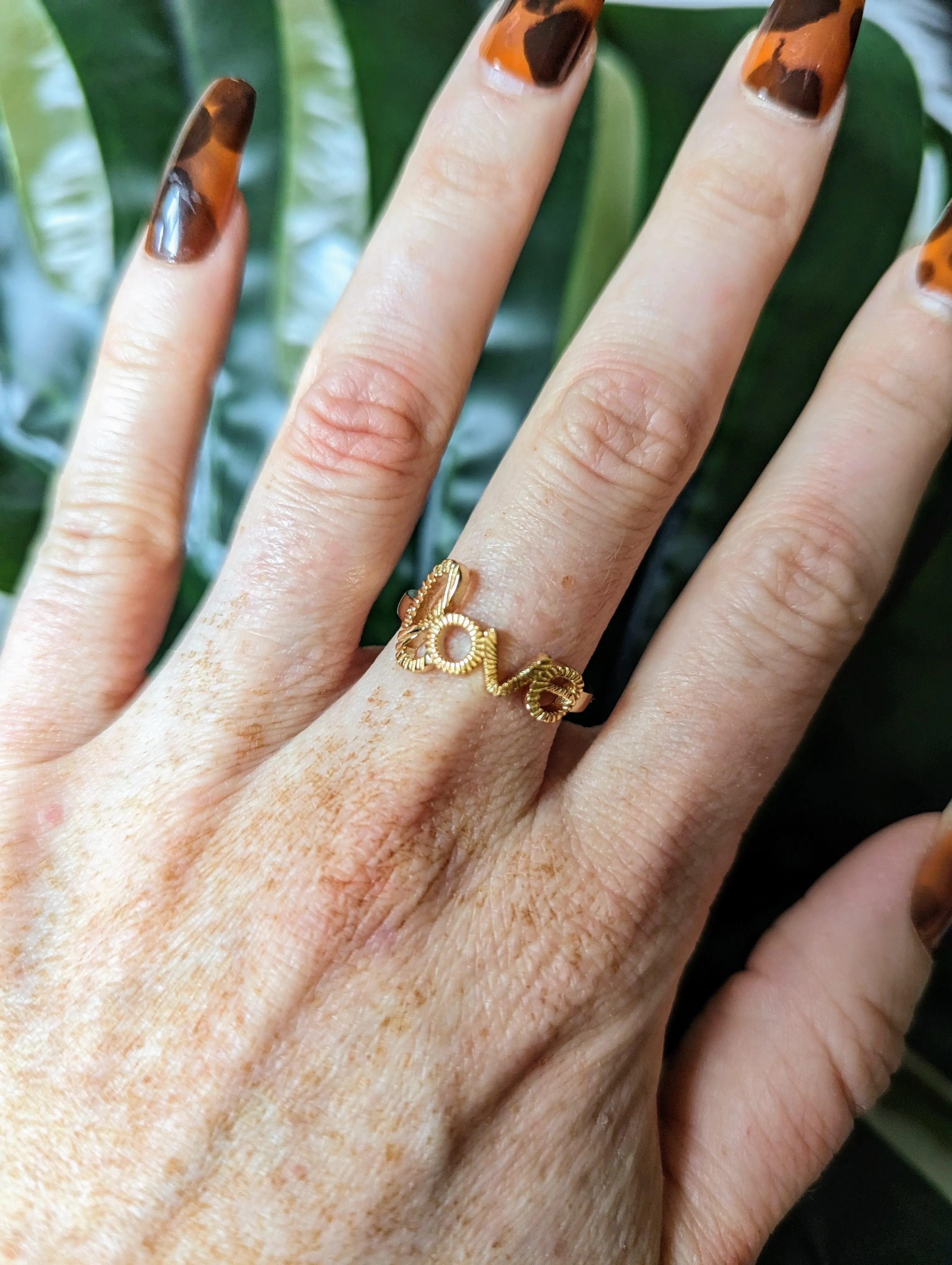 Vintage - Love Ring