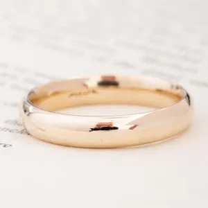 Vintage Men's Wedding Band, Size 13.25
