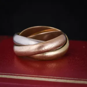 Vintage Must De Cartier Trinity Ring
