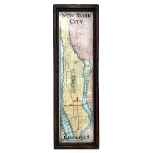 Vintage New York Map