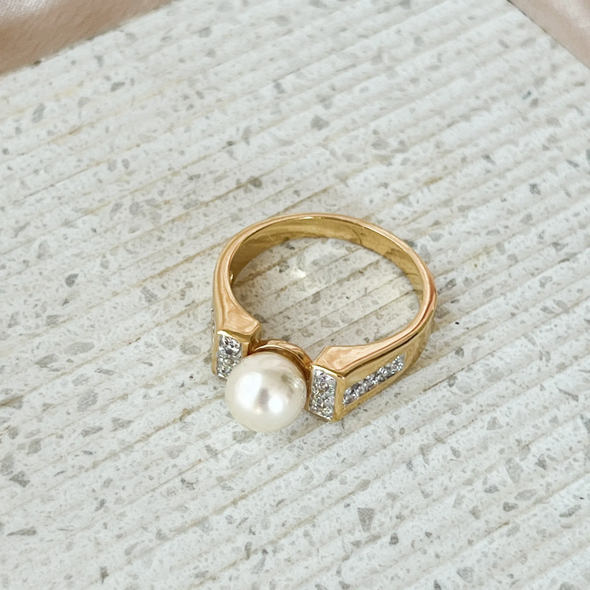 Vintage Pearl Ring