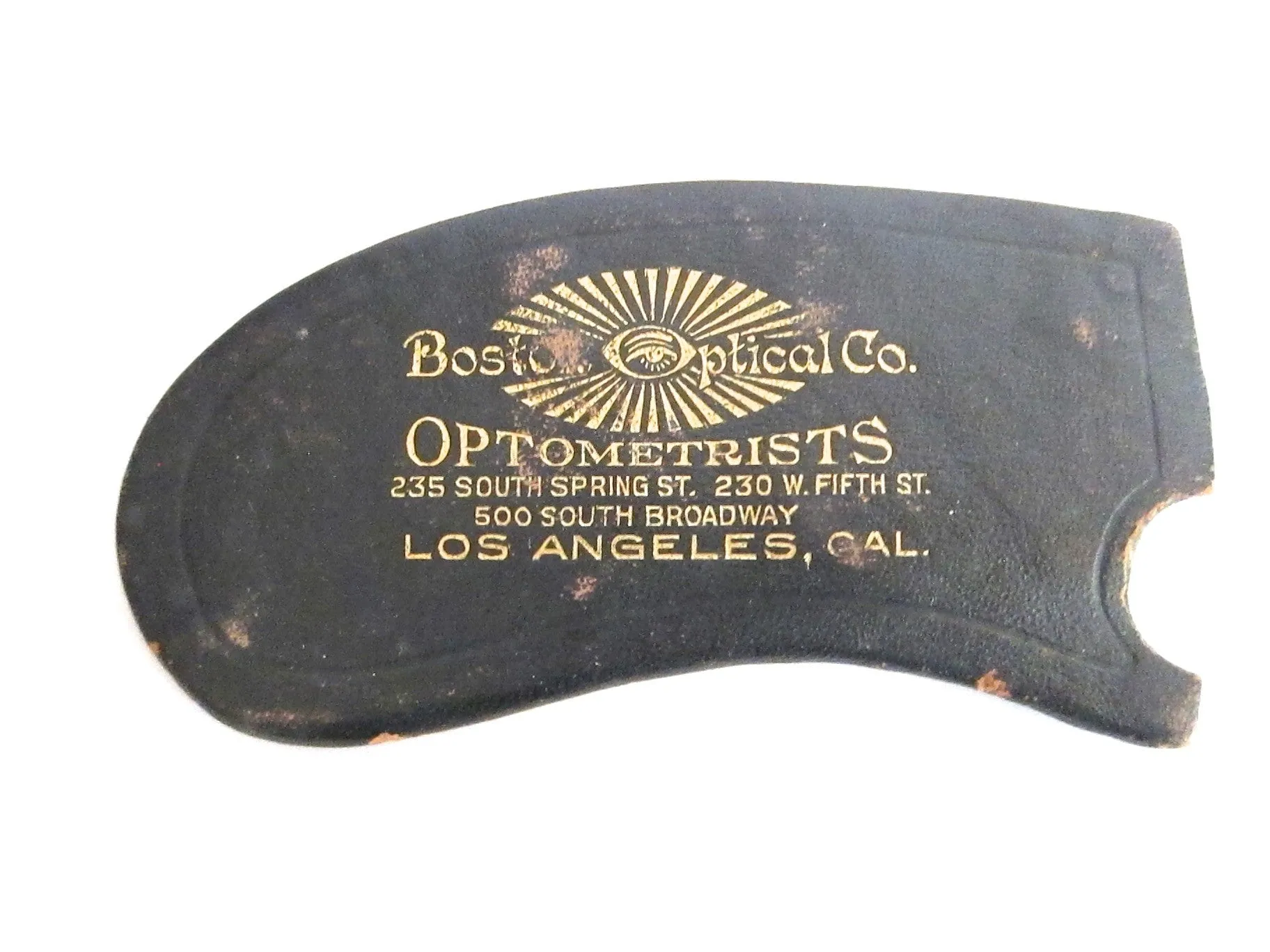 Vintage Pince Nez Glasses with Leather Case