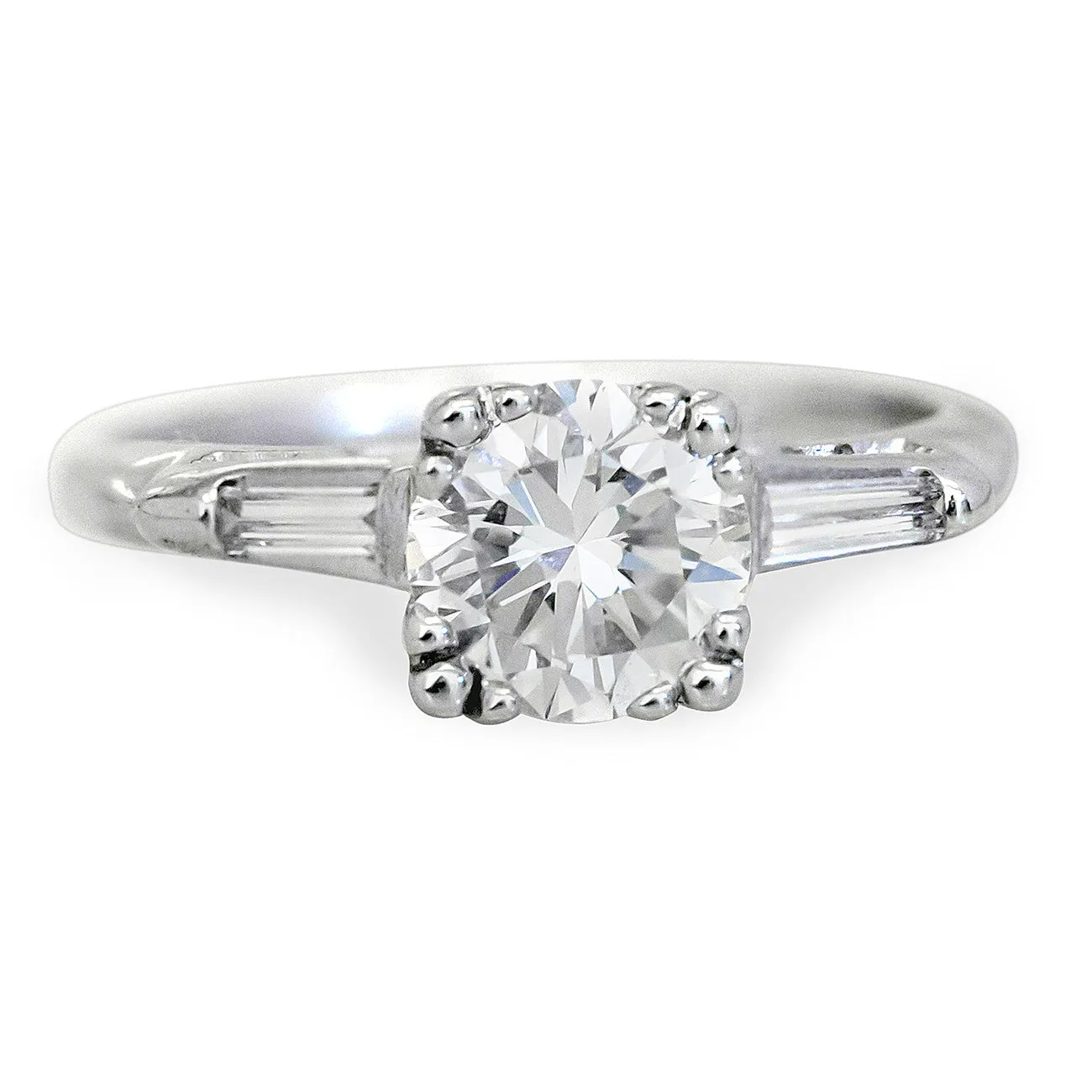 Vintage Tapered Baguette Ring