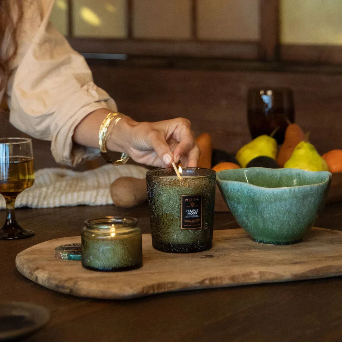 Voluspa Candles - Temple Moss Collection