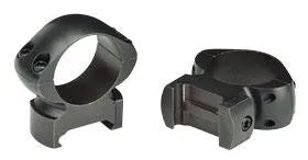 Weaver Grand Slam Steel Top Mount Rings 1'' Medium Matte