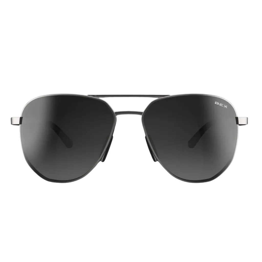 WELVIS SILVER/GRAY SUNGLASSES