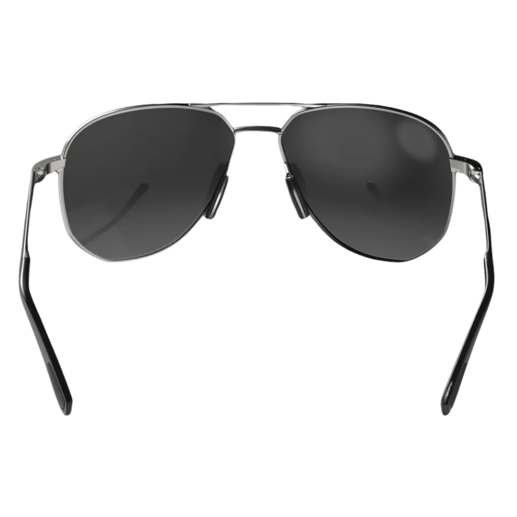 WELVIS SILVER/GRAY SUNGLASSES