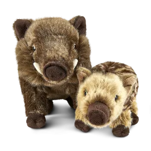 Wild Boar Parent & Piglet Set