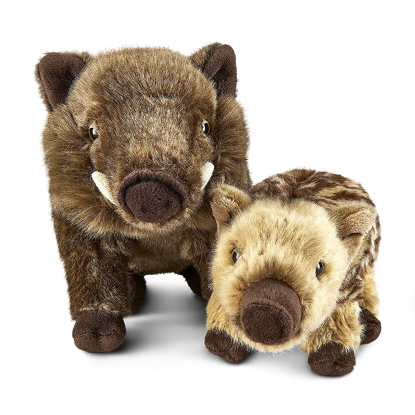Wild Boar Parent & Piglet Set