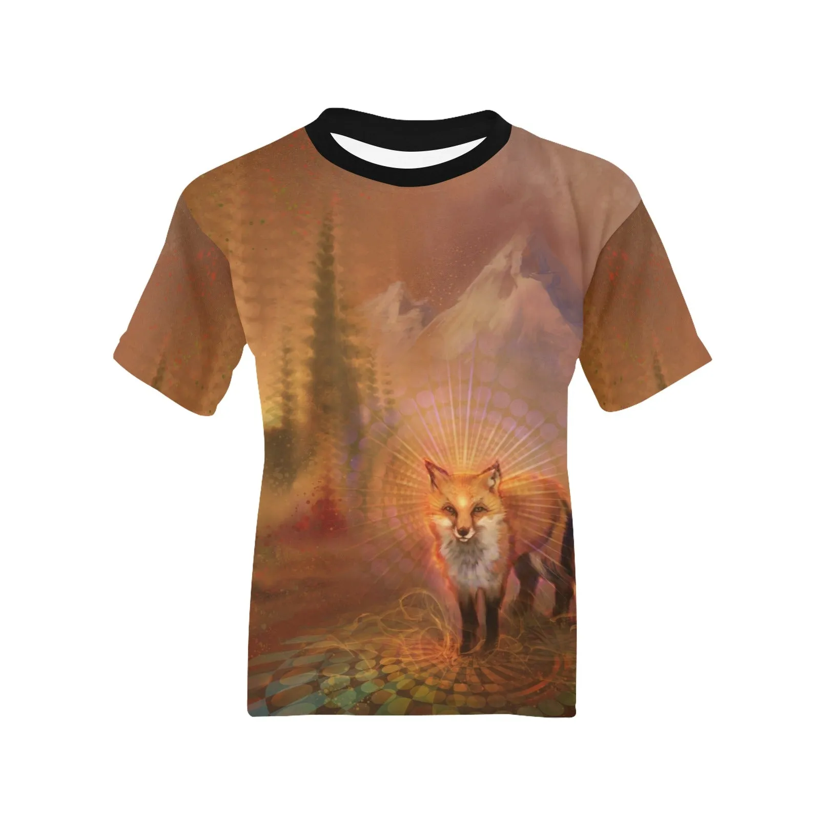 Wise Fox Kids T-shirt AOP