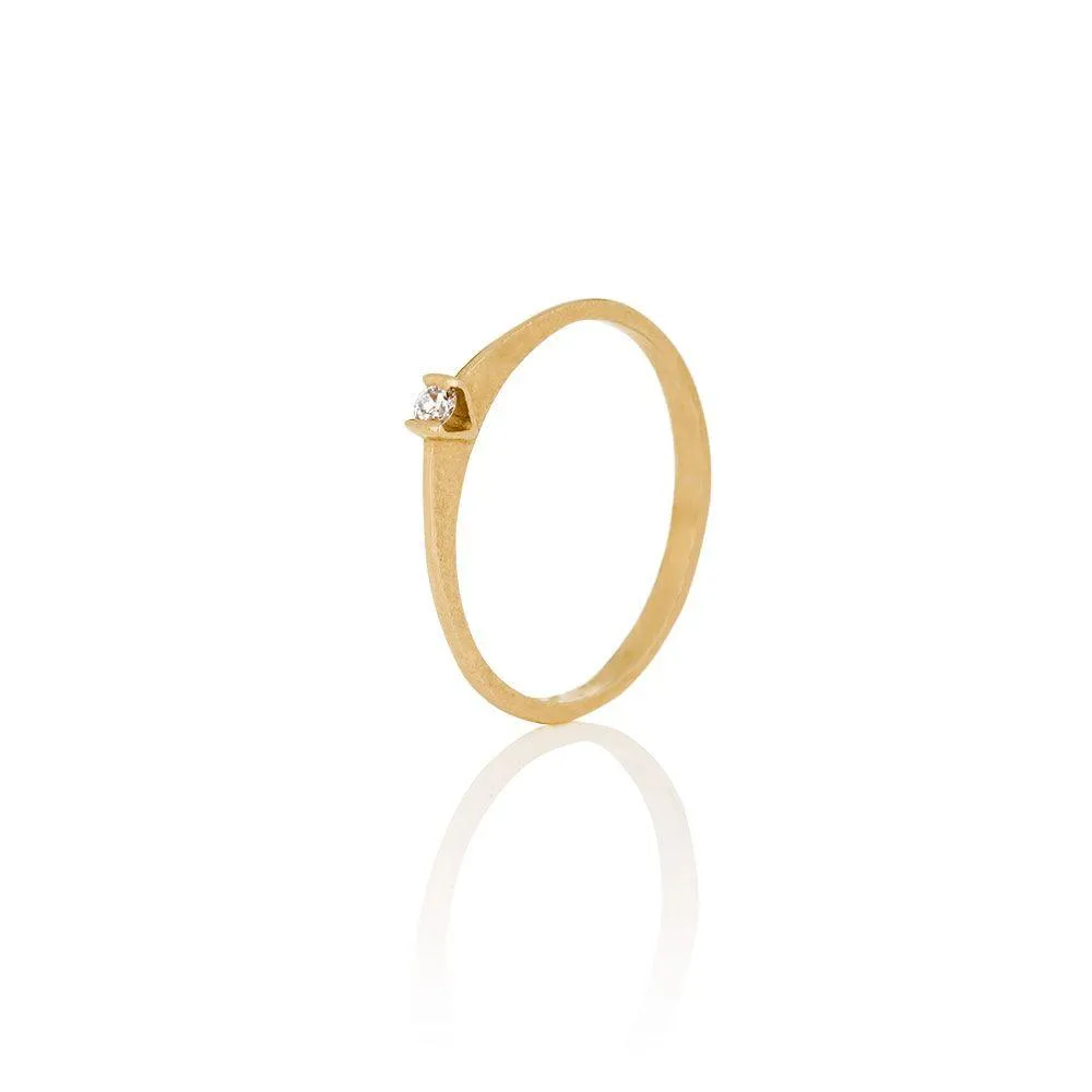Women's wedding rings - DIAMOND V.