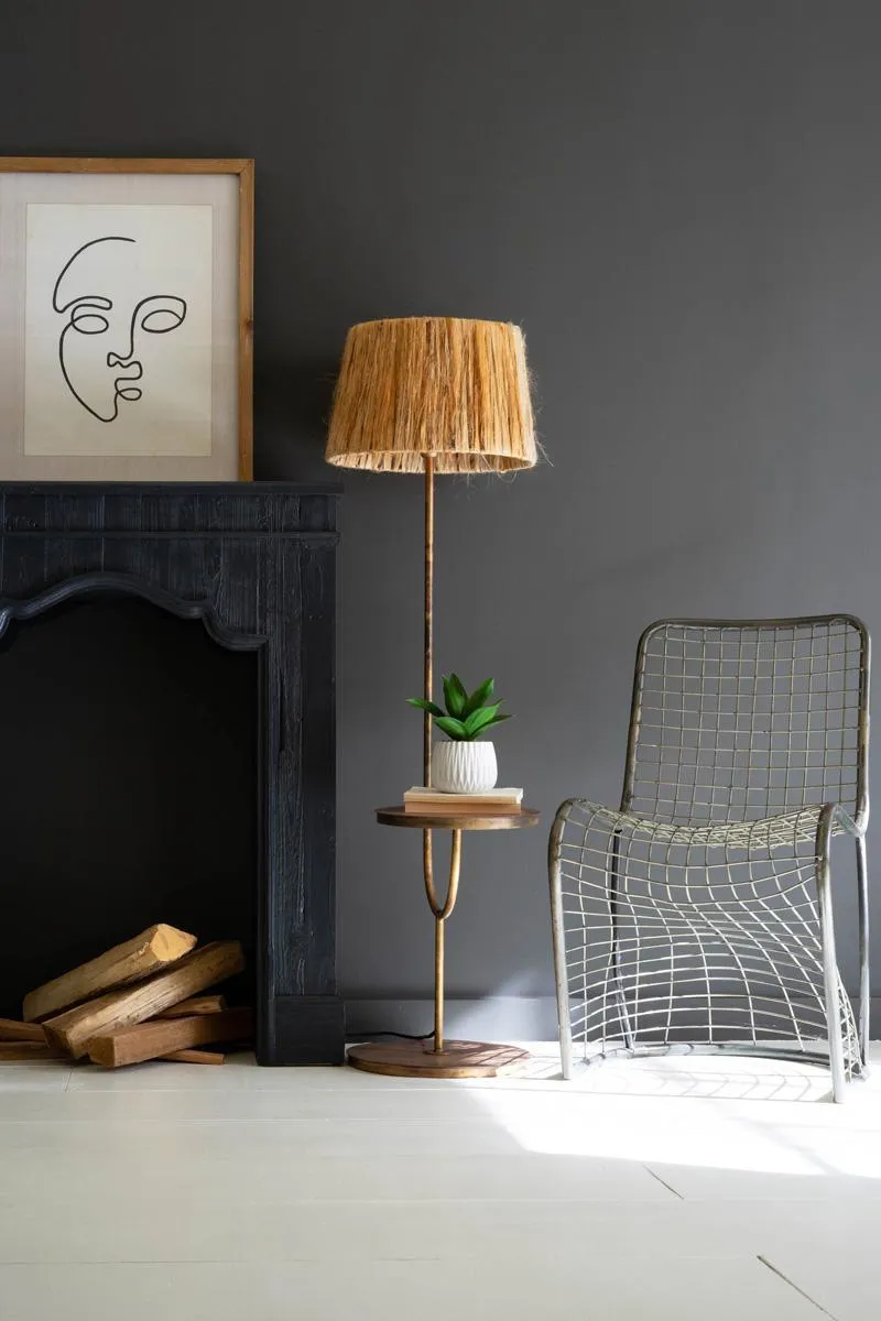 Woven Metal S-Chair