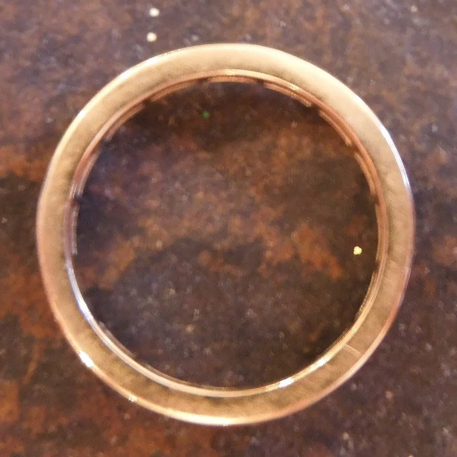 Yellow Gold and Ruby Eternity Band