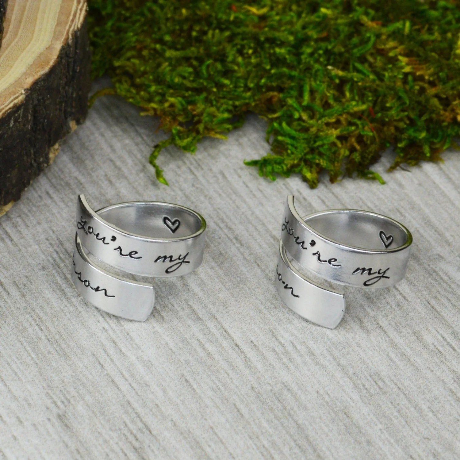 You're My Person Wrap Ring Set