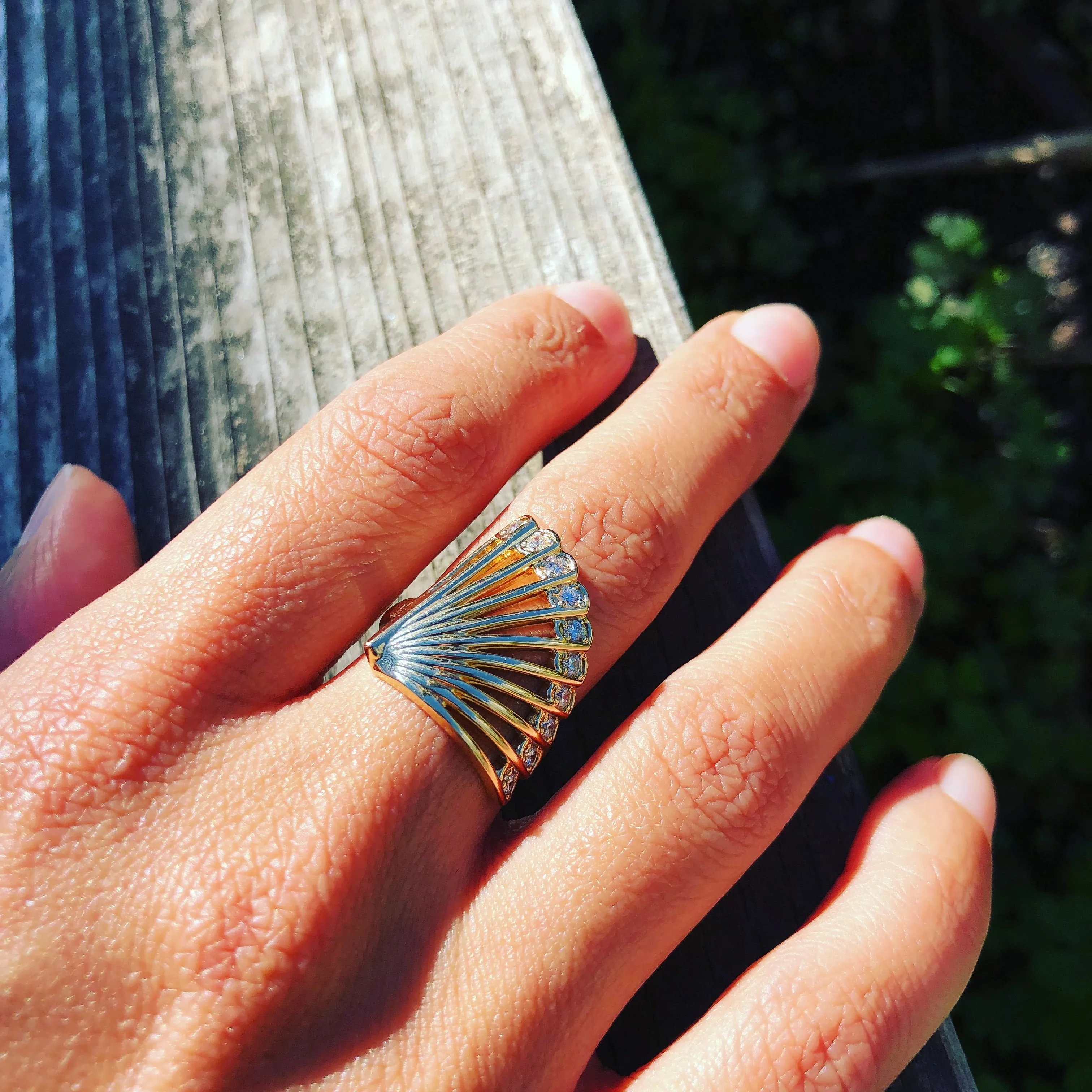 Zoe Fan Ring